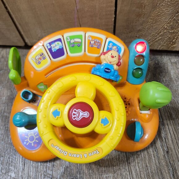 V tech Turn and learn driver childrens toy - Picture 4 of 10